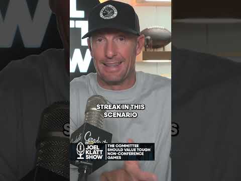 Should the committee value non-conference games more? 🤔 #cfp #football