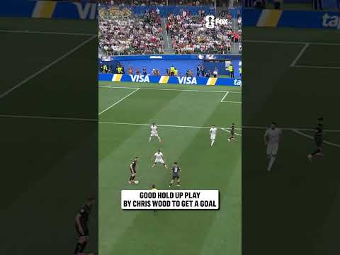 Chris Wood sets up Elijah Just for the New Zealand goal