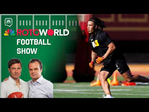 3-Man Weave Mock Draft: Jeremiyah Love, Makai Lemon landing spots | Rotoworld Football Show (FULL)