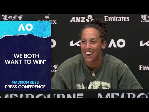 Madison Keys Press Conference | Australian Open 2026 Third Round