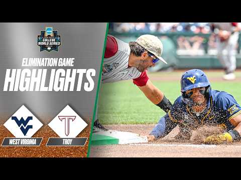 West Virginia vs. Troy: 2026 Men's College World Series | Extended highlights