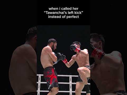 Tawanchai's left kick is a work of art 💯