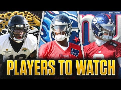 PLAYERS TO WATCH on Saturday + Colts' QB Battle after loss to Ravens | Latest NFL News