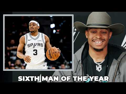 Keldon Johnson on Being Named NBA Sixth Man of the Year