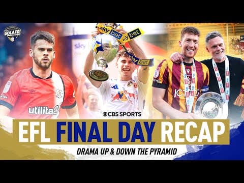 FINAL DAY FRENZY | Luton Town RELEGATED AGAIN | Leeds to stick in the EPL? | Matchday