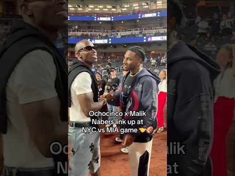 Ochocinco and Malik Nabers out for @newyorkcityfc vs. Messi and @intermiamicf✨