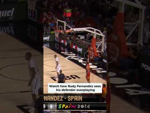 Beautiful read by Sergio, perfectly finished by Rudy 👏🧠 #FIBAWC