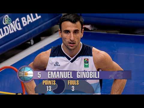 Prime Manu Ginobili SHOCKS USA | FIBA World Cup 2002