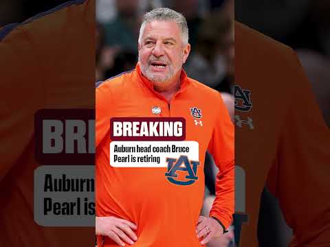 Auburn head coach Bruce Pearl is retiring, his son will serve as interim coach #auburn