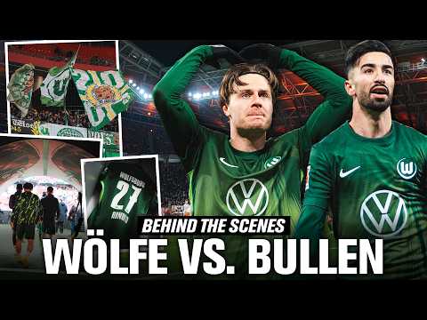 Zu Besuch bei den Bullen 🐂🐺 |  Behind The Scenes beim Remis gegen RB Leipzig | WölfeTV