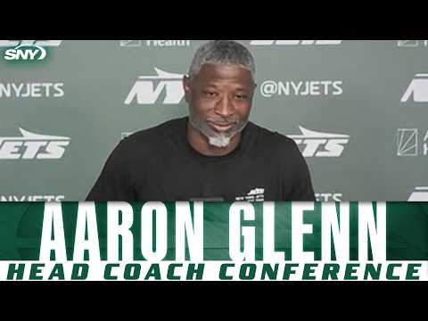 Aaron Glenn previews Jets' plans for training camp