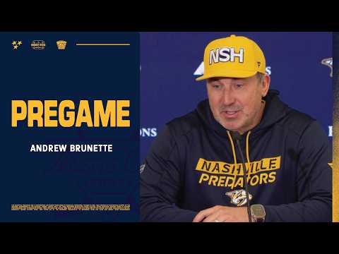 Andrew Brunette Pregame: April 16, 2026