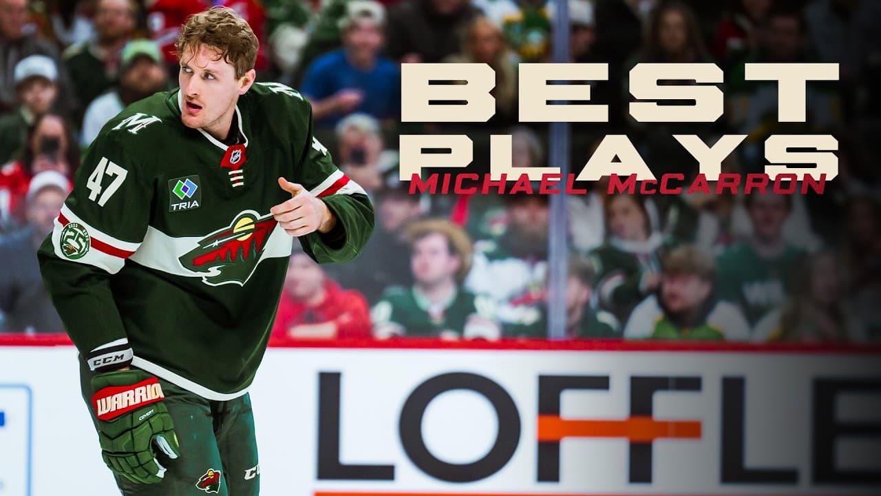 Michael McCarron's best plays with the Minnesota Wild 🏒