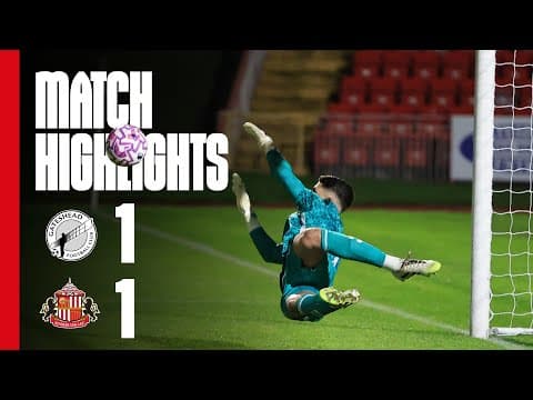 All Square On Tyneside | Gateshead FC 1 - 1 Sunderland AFC U21s (4-3 Pens) | NL Cup Highlights