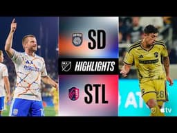 San Diego FC vs. St. Louis CITY SC | Full Match Highlights