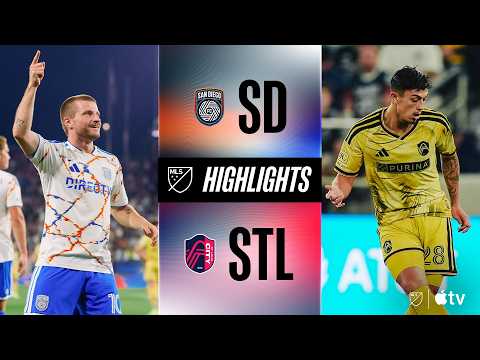San Diego FC vs. St. Louis CITY SC | Full Match Highlights