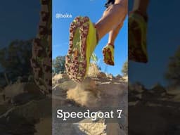 Best edition of @hoka #Speedgoat 7 #trailrunning #runningshoe ? Product feature by #SageCanaday 👟🙌
