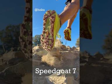 Best edition of @hoka #Speedgoat 7 #trailrunning #runningshoe ? Product feature by #SageCanaday 👟🙌