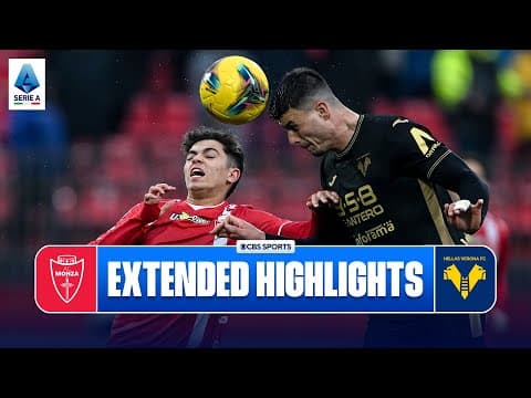 Monza vs. Hellas Verona: Extended Highlights | Serie A | CBS Sports Golazo