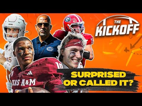 Can James Franklin win at VA Tech? 👀 Heather Dinich’s BIG CFP rankings  update | The Kickoff 🏈
