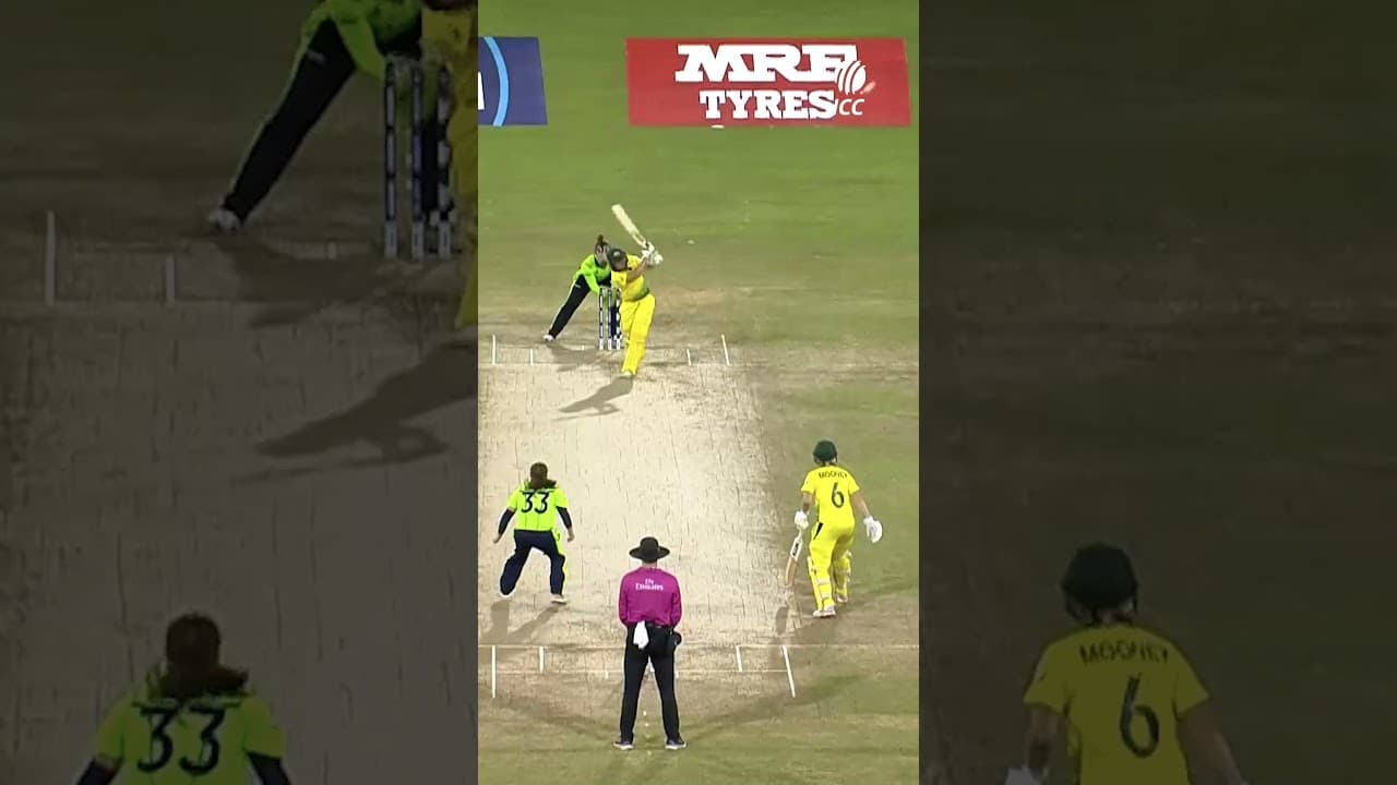 An action-packed knock to post the fastest Women's #T20WorldCup fifty from Alyssa Healy 🙌