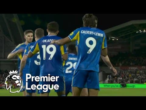Dominic Calvert-Lewin's header brings Leeds level with Brentford | Premier League | NBC Sports