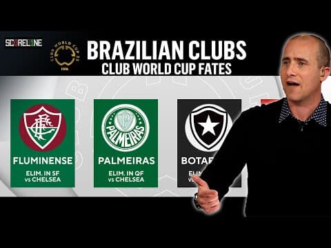 Brasileirão SHINES in Club World Cup ➡️ Importance of global competition in South America  Scoreline