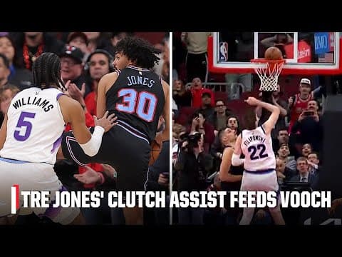 VOOCH DOES IT AGAIN 🔥 Bulls win on GO-AHEAD GAME WINNER in Chicago | NBA on ESPN