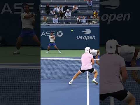 Now THIS is how you play doubles! 😎