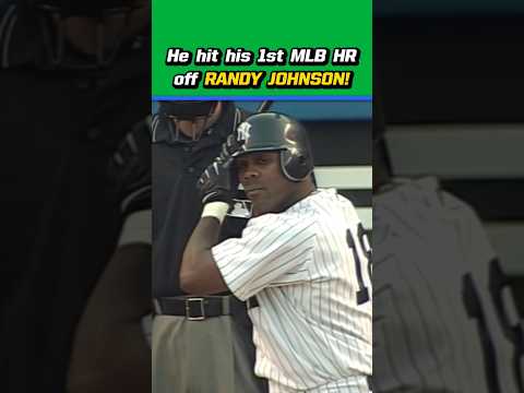 On the 1st pitch he ever saw is just INSANE!