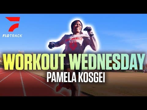Pamela Kosgei KICKS IT Into Gear Ahead Of NCAA Championships | Workout Wednesday