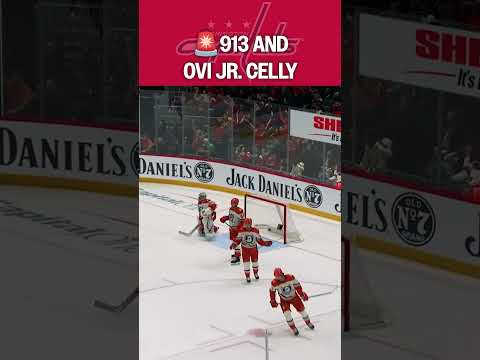 Ovi AND Ovi Jr. loving Goal #913