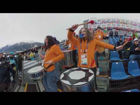 360VR: Attack the men's giant slalom course at the Winter Olympics | NBC Sports