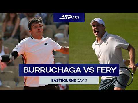 Roman Andres Burruchaga vs. Arthur Fery Highlights | Eastbourne 2026 R1