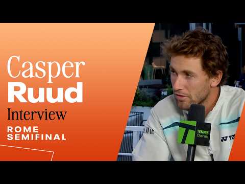 Casper Ruud Feeling Fully Confident in His Game Heading into Rome Final | 2026 Rome