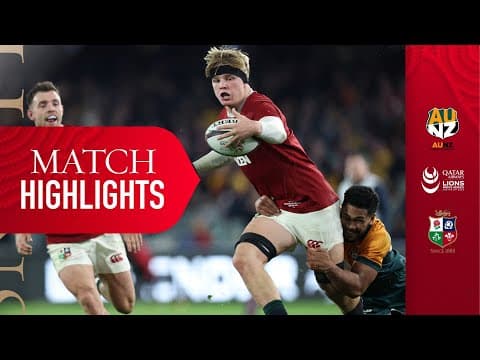 Extended Highlights | Invitational Australia & New Zealand v Lions