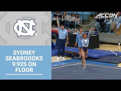 UNC's Sydney Seabrooks Captures 1st Place With A 9.925 On Floor