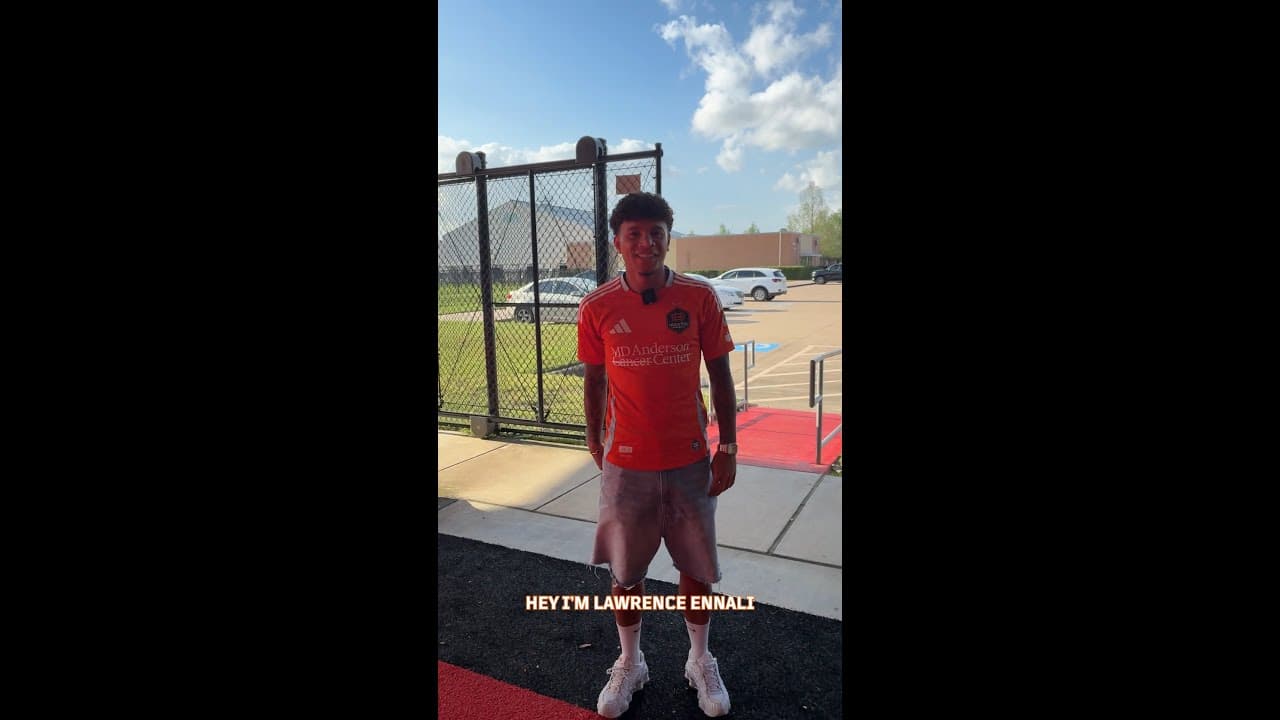 Lawrence in the house for Futbolito at Brenda and John Duncan YMCA