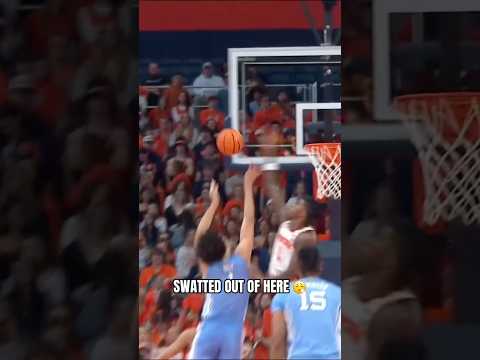 Denied by Freeman 👏 #syracusebasketball #syracuse #cuse #syracuseorange #accbasketball #basketball