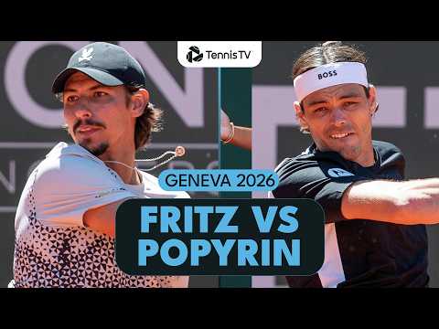 Taylor Fritz vs Alexei Popyrin Highlights | Geneva 2026