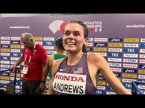 Josette Andrews Wants Tactical Race After Advancing to 5000m Final at 2025 Tokyo World Championships