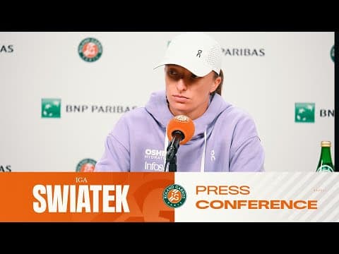 Iga Swiatek | Round 4 Press Conference | Roland-Garros 2026