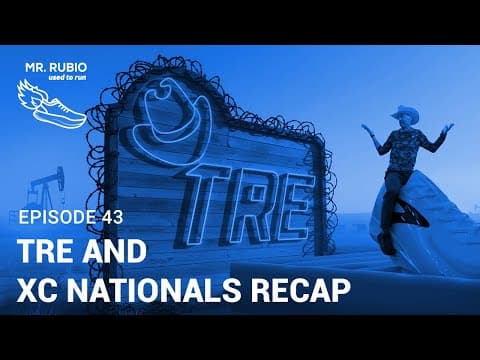 Mr. Rubio's Shoe Adventures - TRE And USATF XC Nationals | Mr. Rubio Used To Run Ep. 43