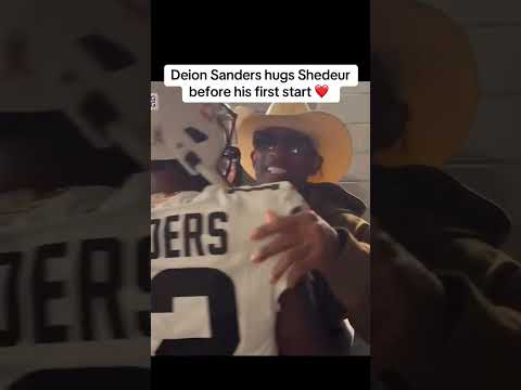 What a moment for the Sanders family 🔥 (via @browns/TT)