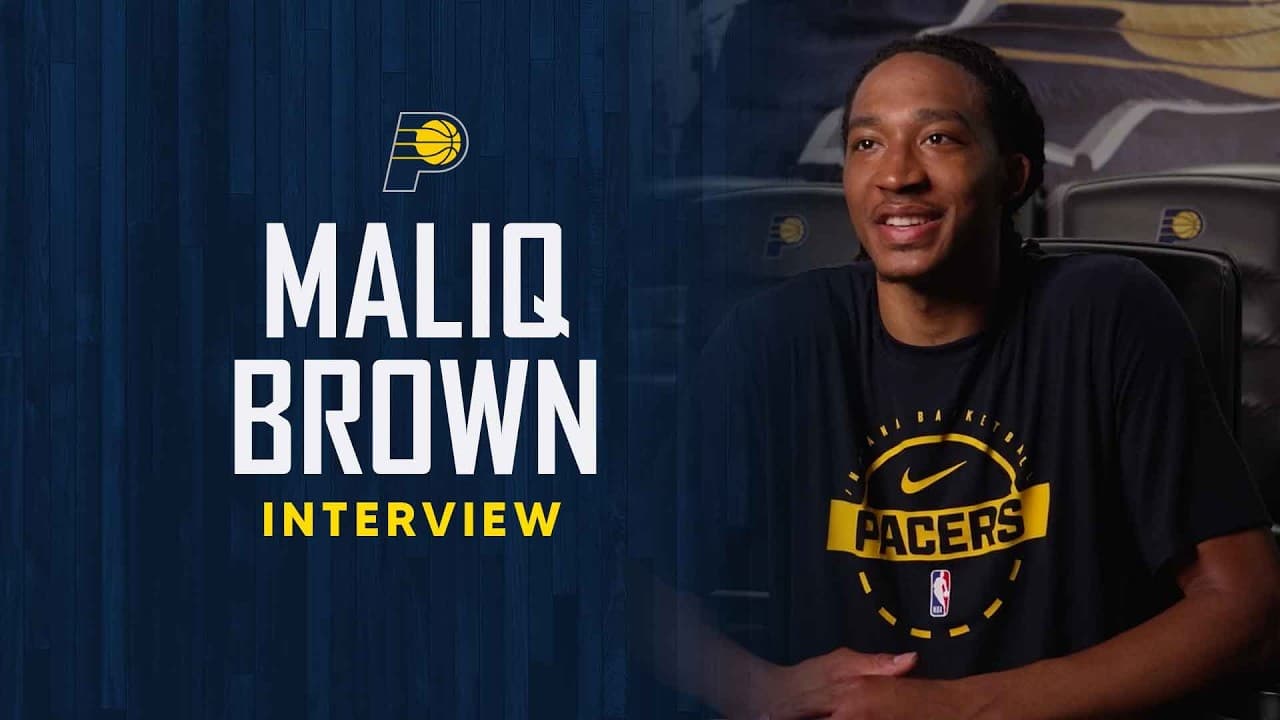Maliq Brown 1-on-1 Interview | Indiana Pacers Prospect Workouts