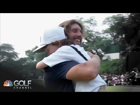 Fleetwood wins in India, shares moment with son | Golf Central | Golf Channel