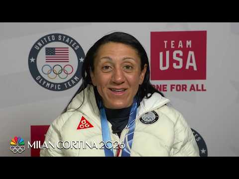'It's never too late': Elana Meyers Taylor reflects on gold | Winter Olympics 2026 | NBC Sports