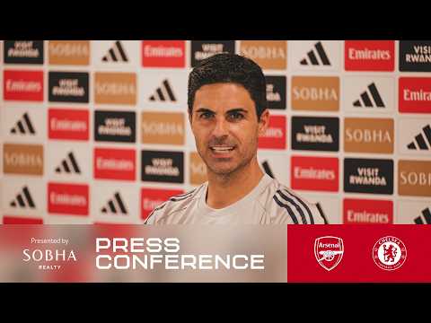PRESS CONFERENCE | Mikel Arteta on Chelsea | Semi-final test and updates on Saka and Merino