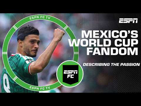 Recognizing the PASSIONATE MEXICO FANS at the World Cup 👏 | ESPN FC