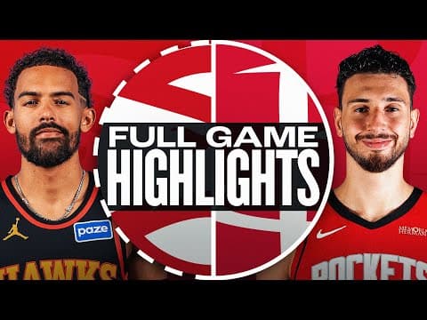 HAWKS at ROCKETS | FULL GAME HIGHLIGHTS | October 6, 2025